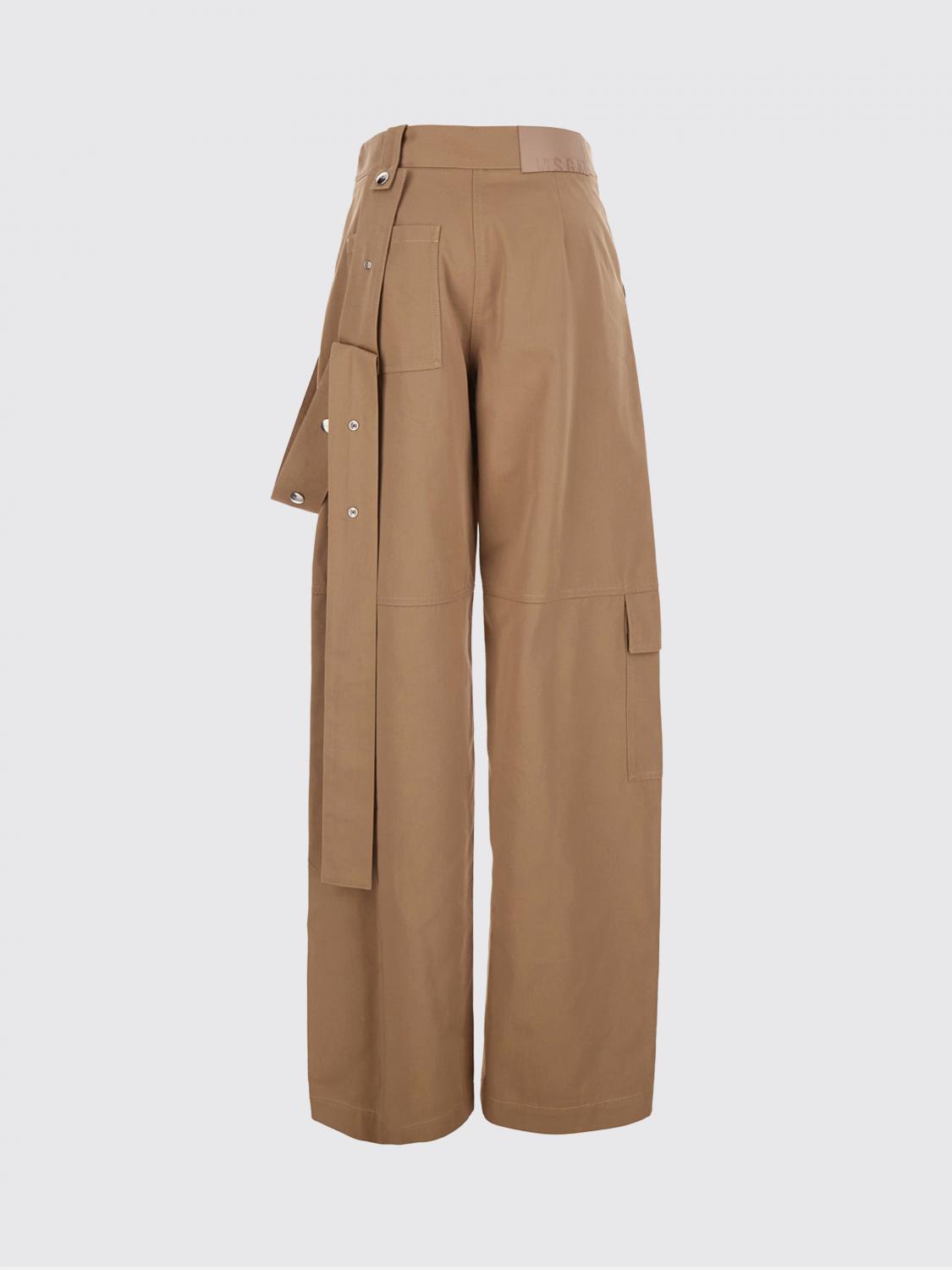 Pants Woman color Beige
