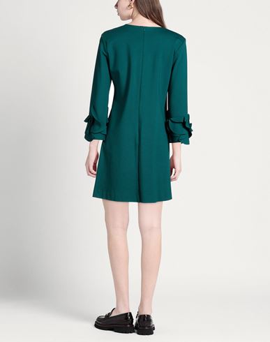 Woman Mini dress Green Size 4 Viscose, Polyamide, Elastane