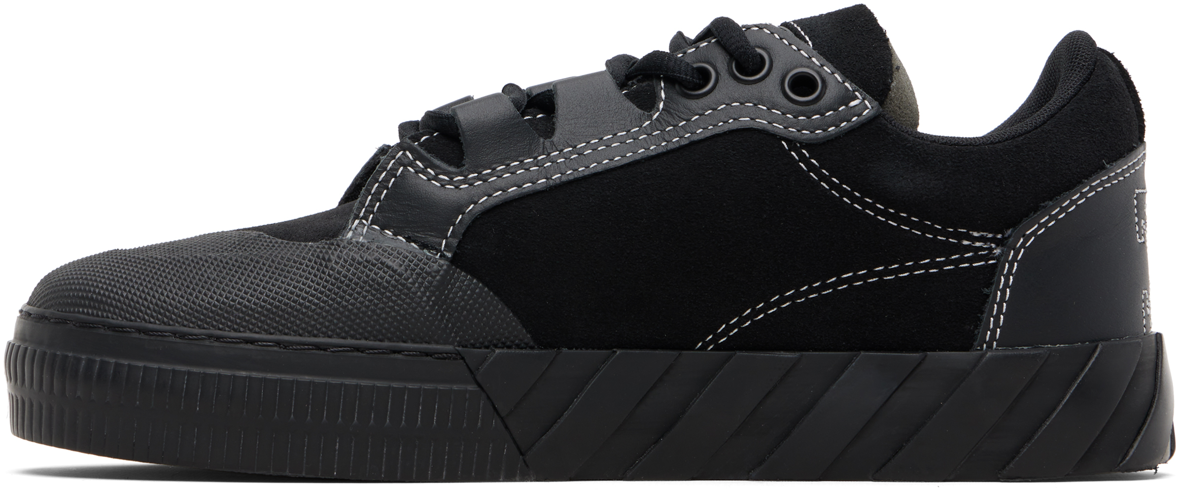 Black Vulcanized 779 Suede Sneakers