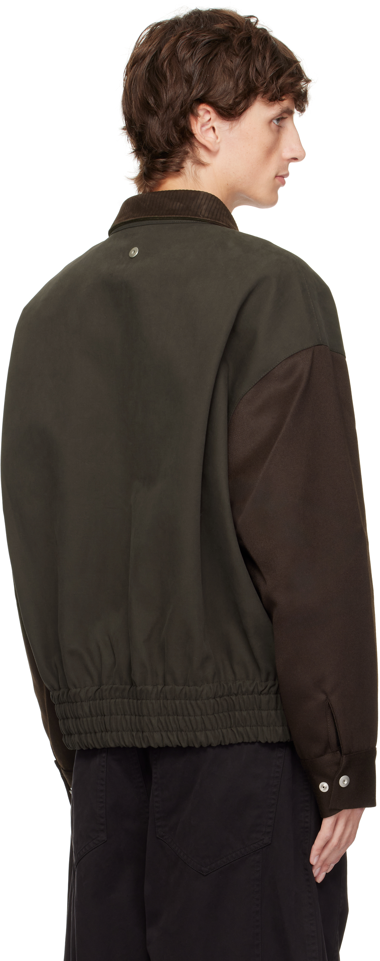Omar Afridi Brown Noto Jacket