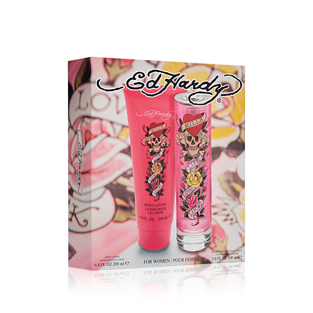 Ed Hardy Pour Femme Gift Set