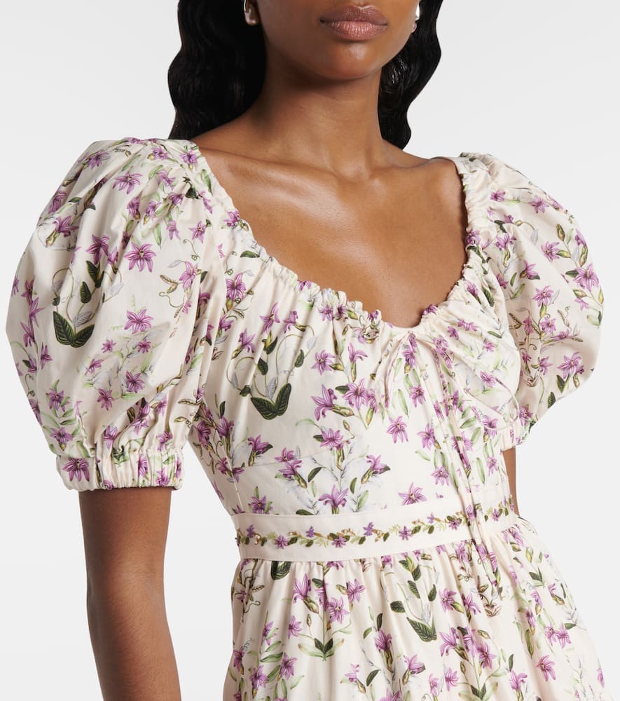 Palmera tiered cotton maxi dress