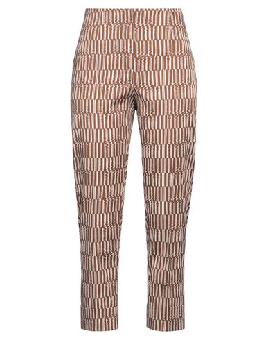 Nenè Woman Pants Brown Size 0 Cotton, Polyamide, Elastane