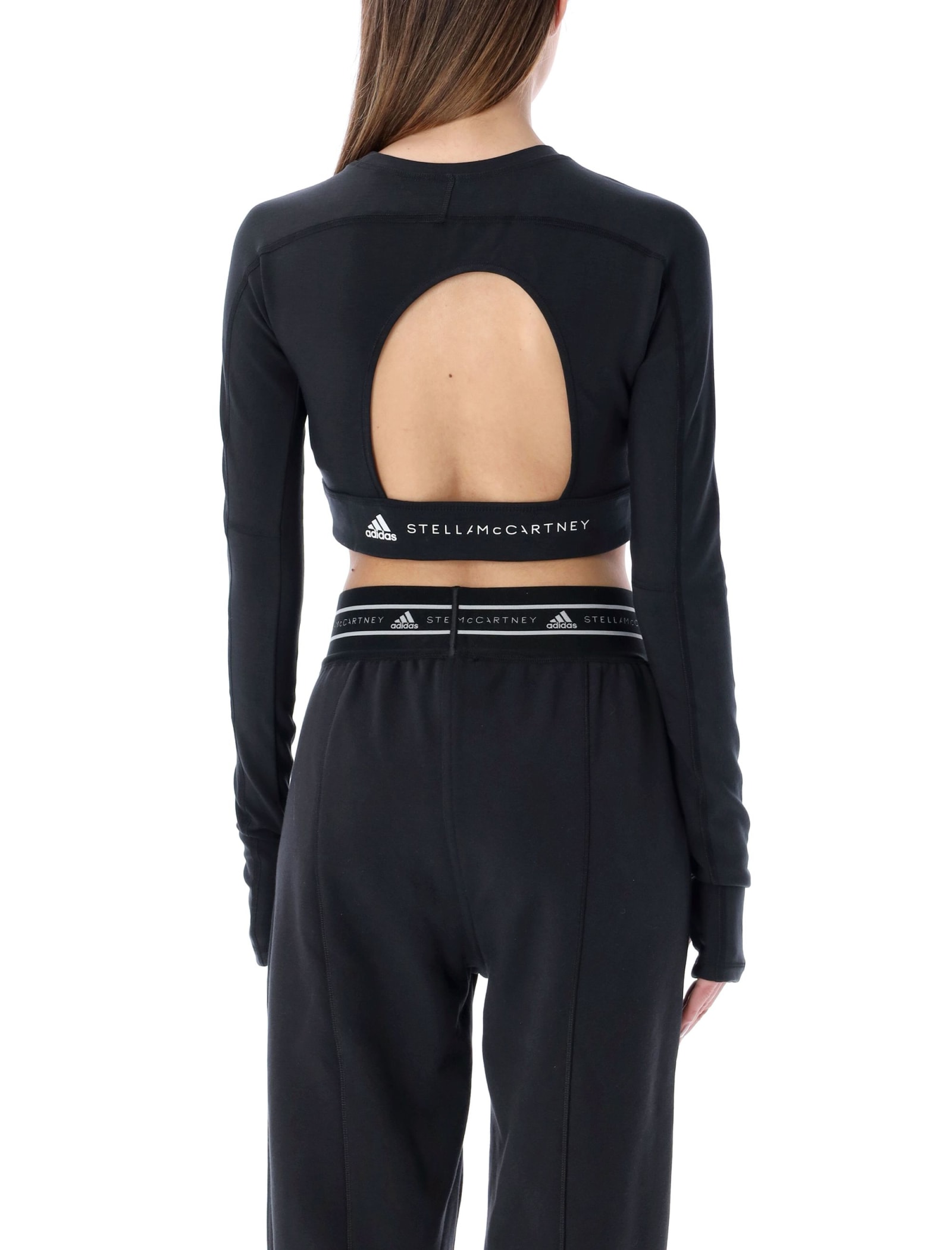 L/s Cropped Active Top