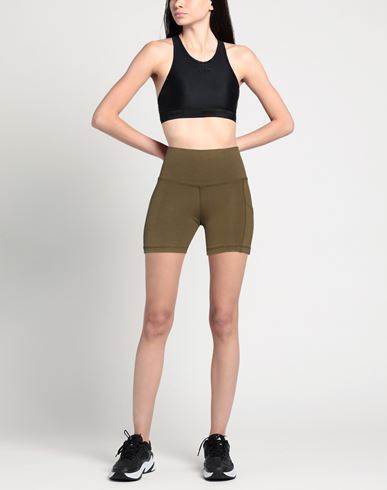 Woman Shorts & Bermuda Shorts Military green Size XS Cotton, Elastane
