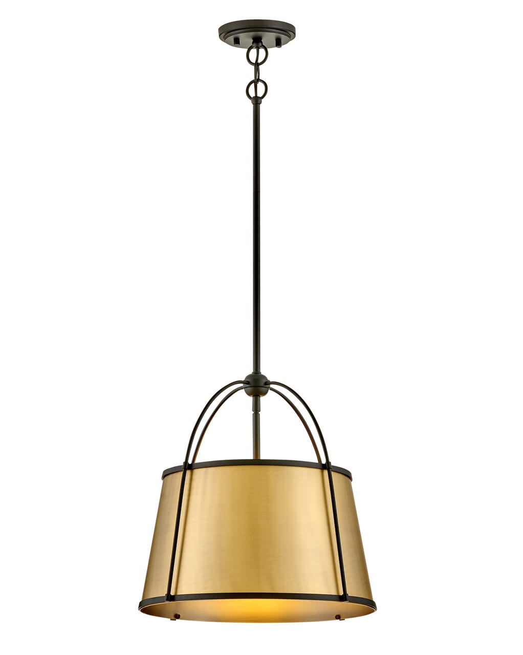 Black LED Pendant from the Clarke Collection