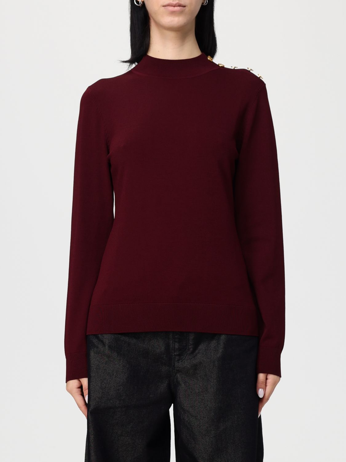 Sweater Woman color Burgundy