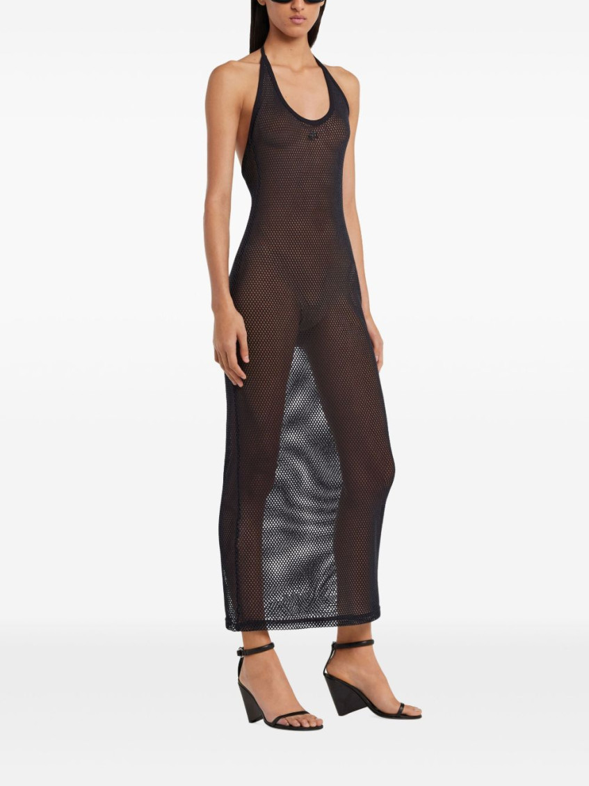 COURRÈGES- Cotton Long Tank Dress