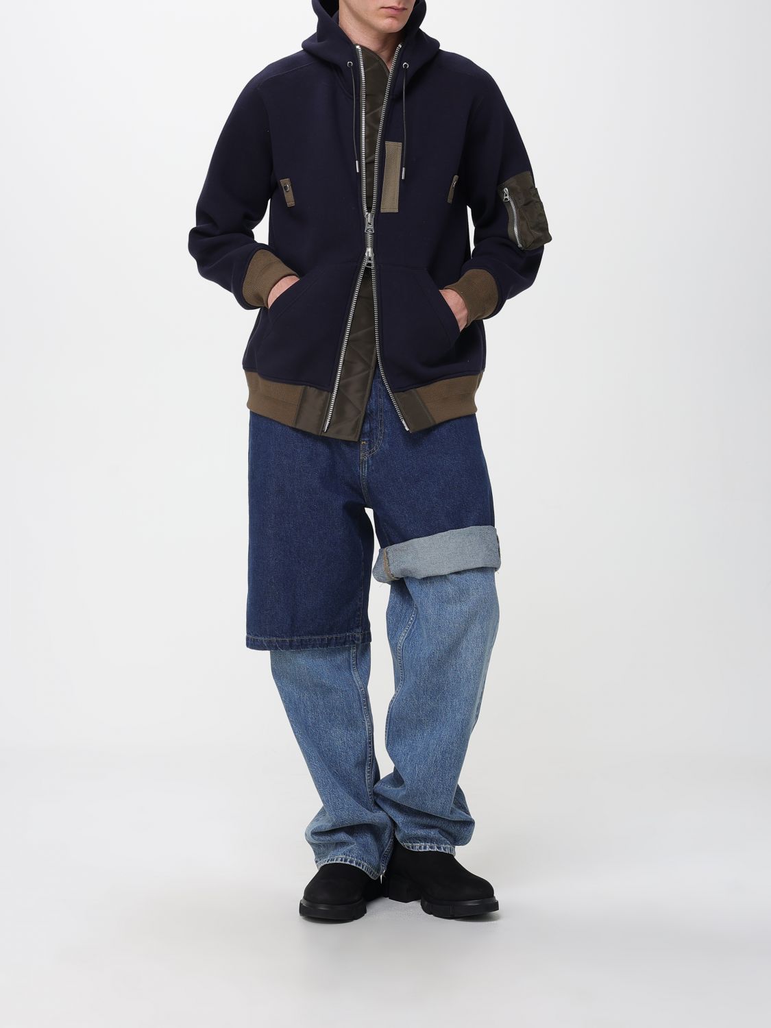 Jacket Men color Blue