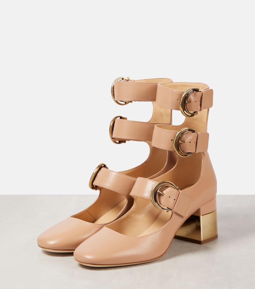 Chloé Alize leather pumps