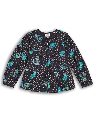 Kid Girl Top Midnight blue Size 10 Organic cotton, Polyester