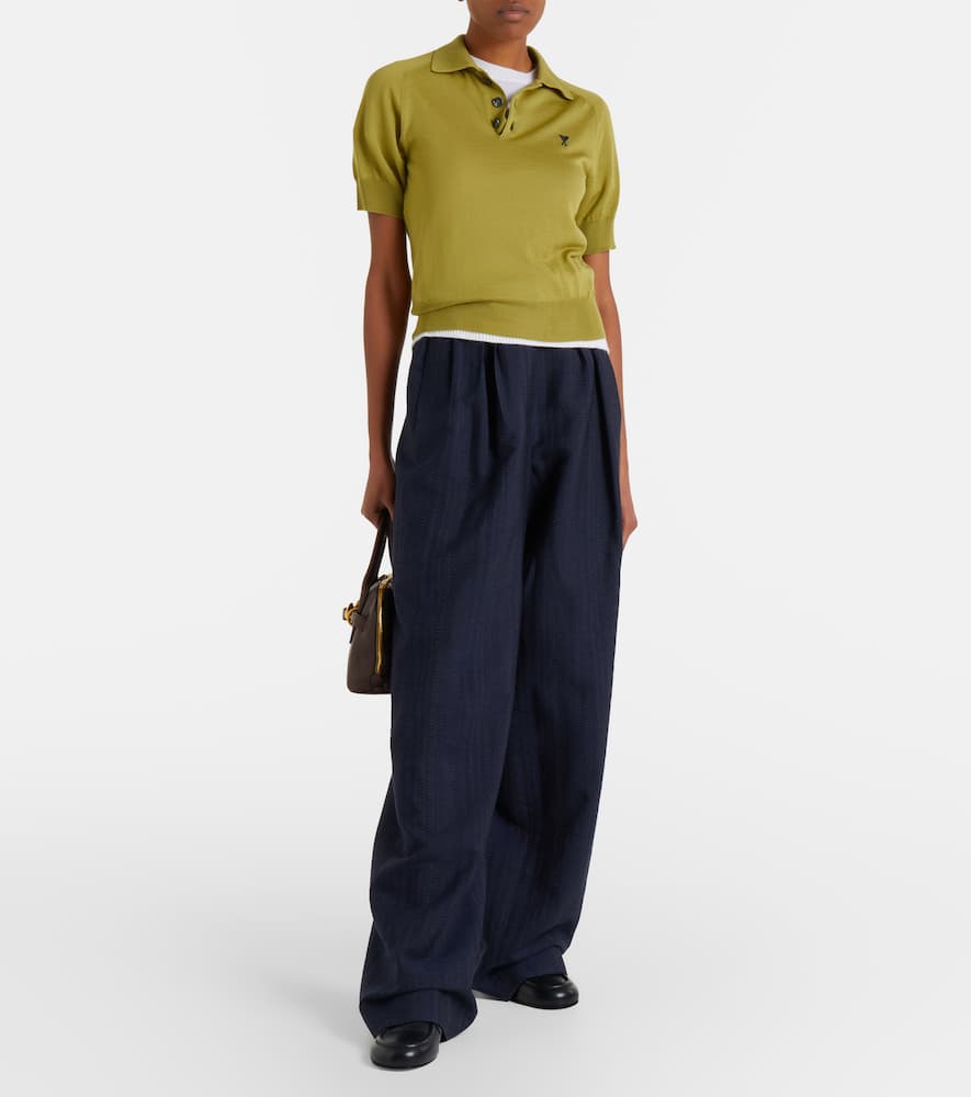 Ami De Caur wool polo shirt