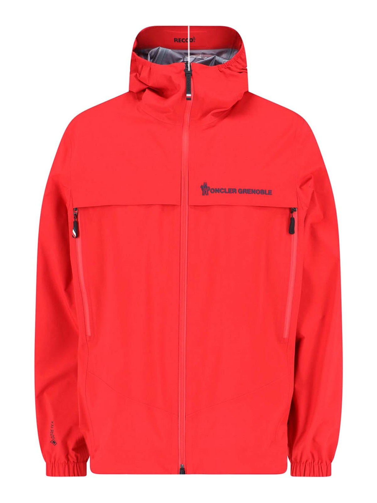 Jackets Red Polyamide - Men