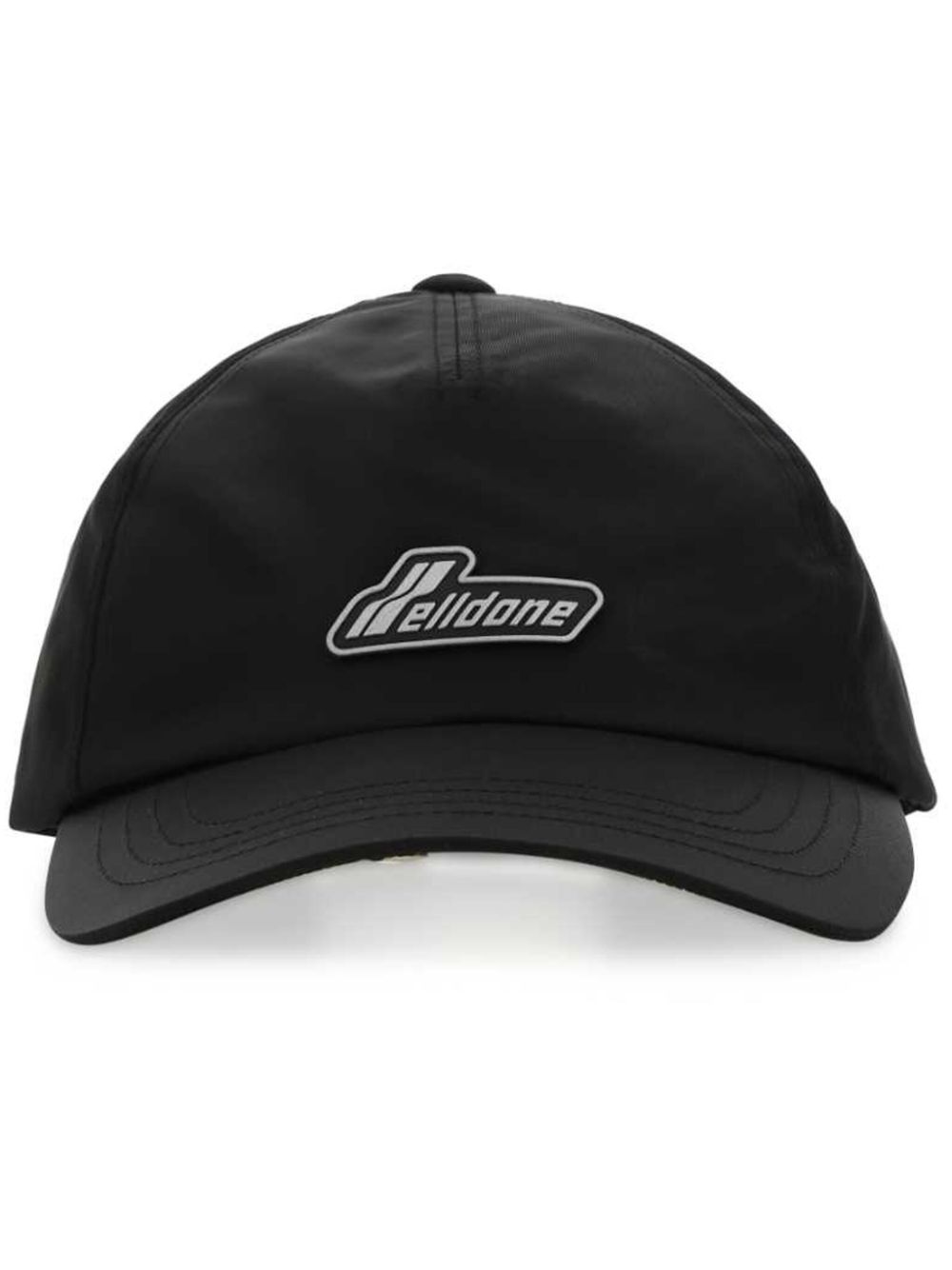 Logo-embroidered baseball cap - Black