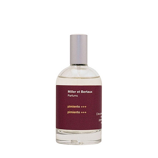 Miller et bertaux Pimiento +++ 100 ml — Eau de Parfu