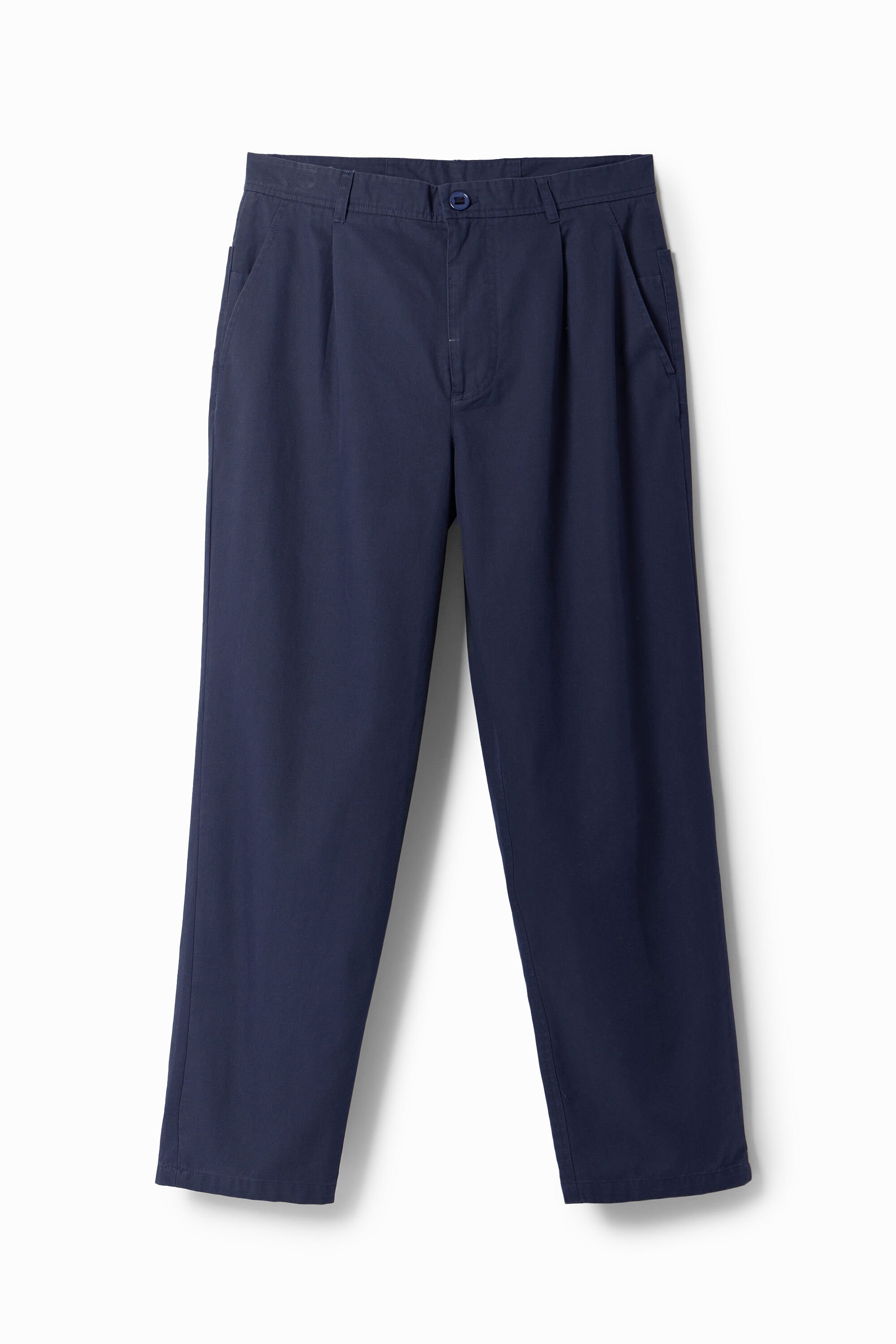 Tapered chino trousers