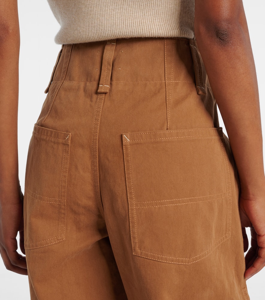 Oumaya barrel-leg jeans