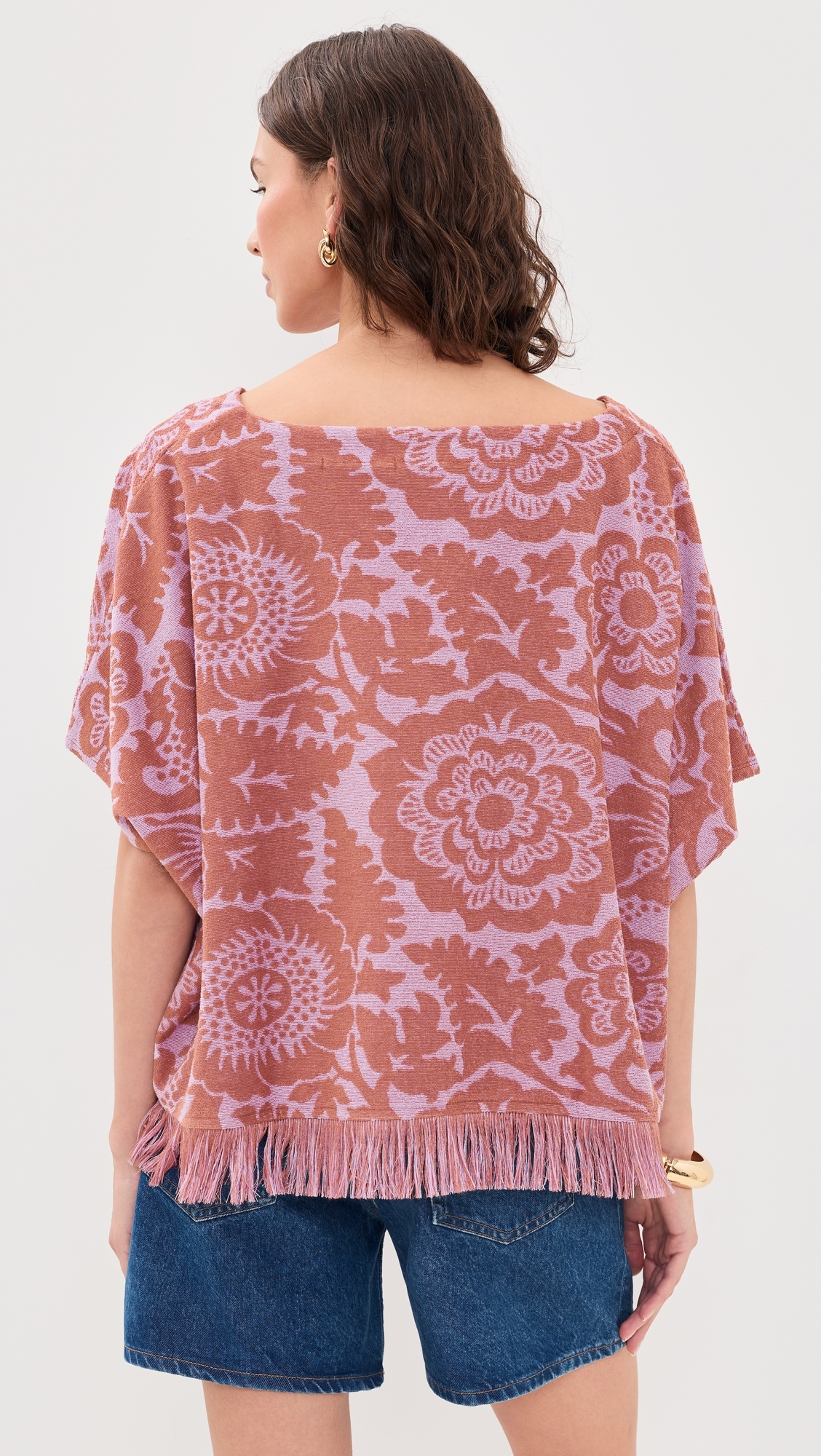 Jorlando Towel Jersey V Top Combo2 Violette