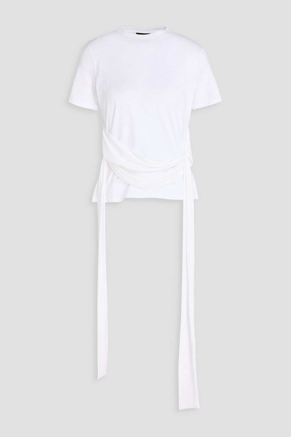 Pima cotton-jersey T-shirt - White - L
