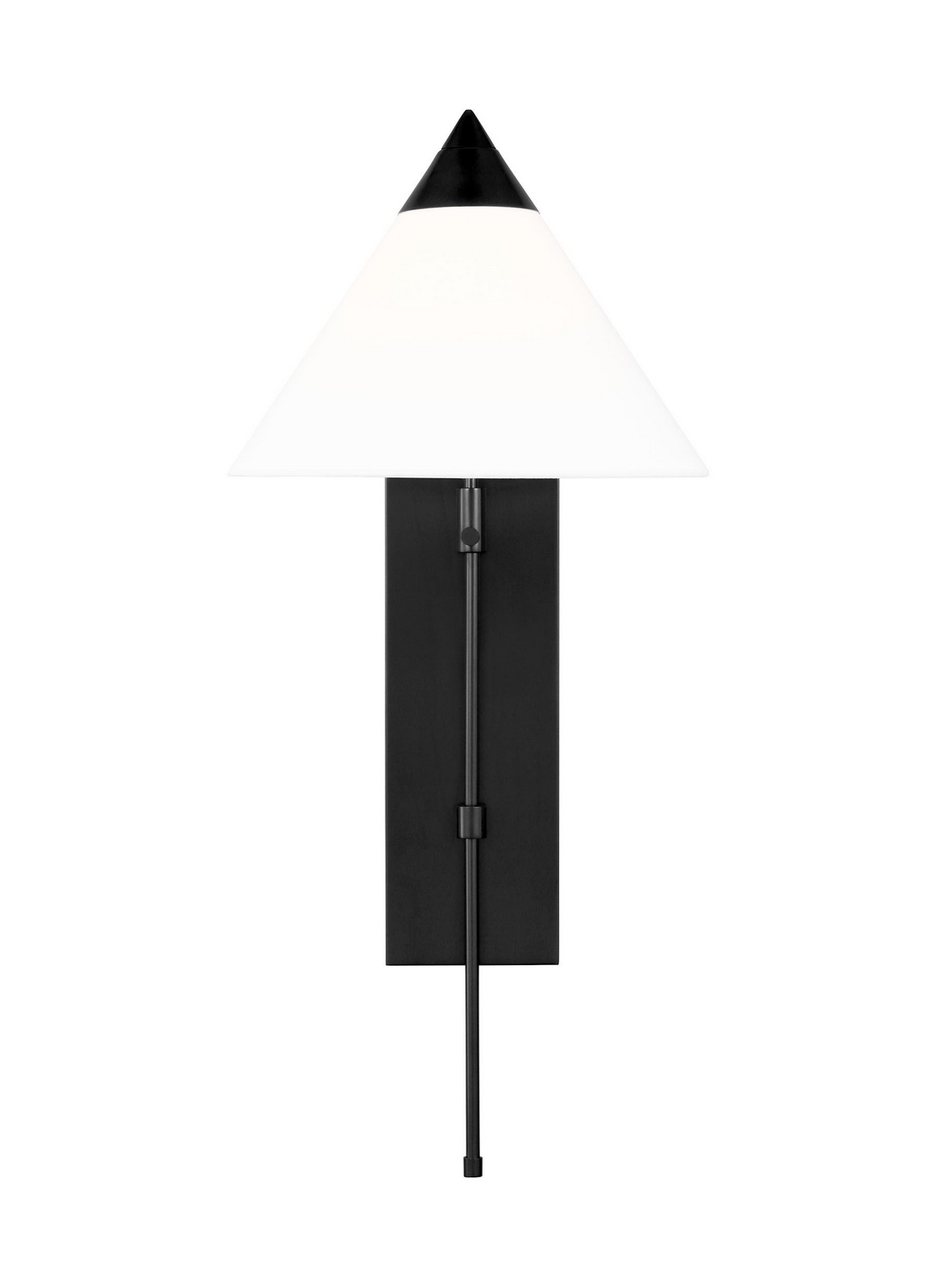 Visual Comfort Studio Franklin Wall Sconce in Deep Bronze by Kelly Wearstler