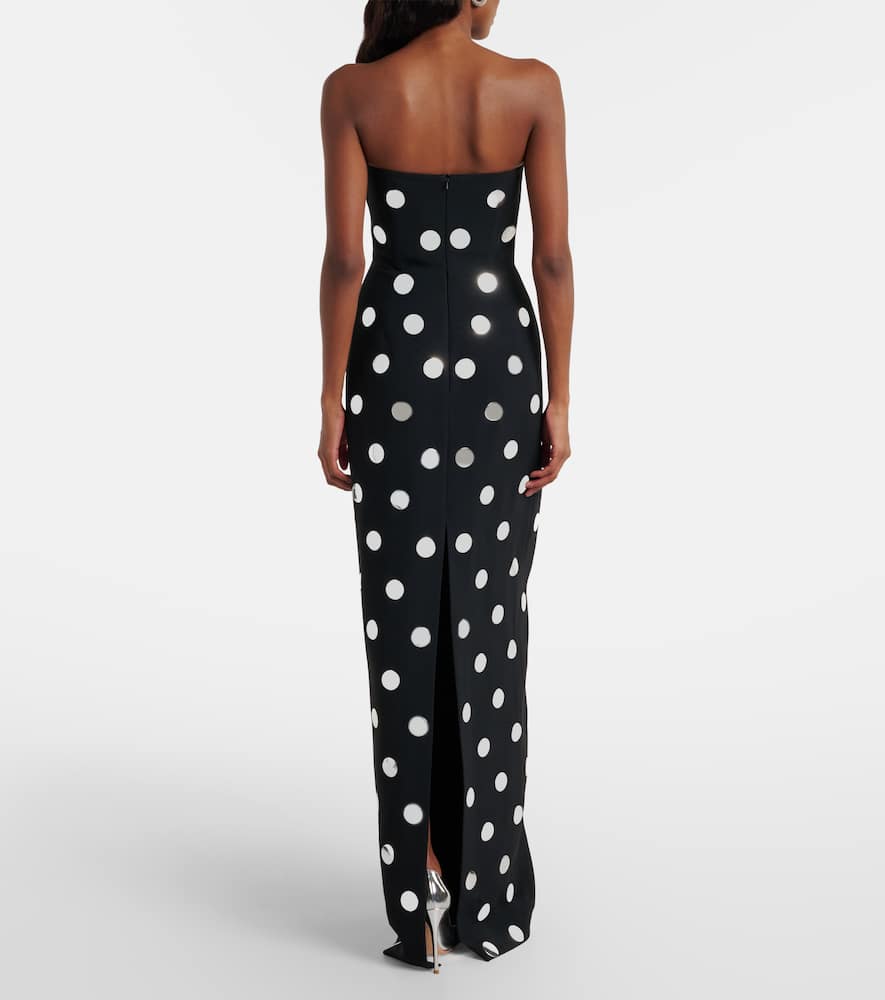 Polka-dot gown