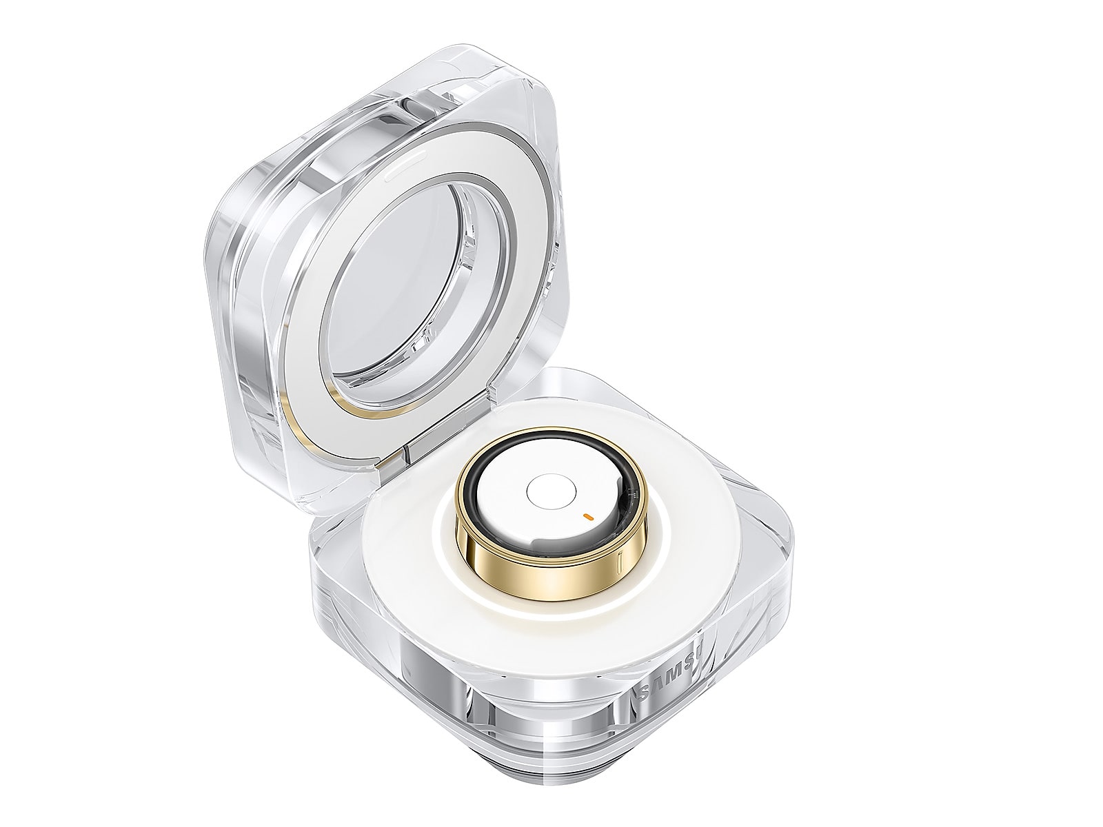 Galaxy Ring, Size 6, Titanium in Gold