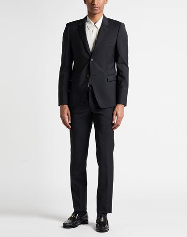 David Line Man Suit Charcoal Size 38 Wool