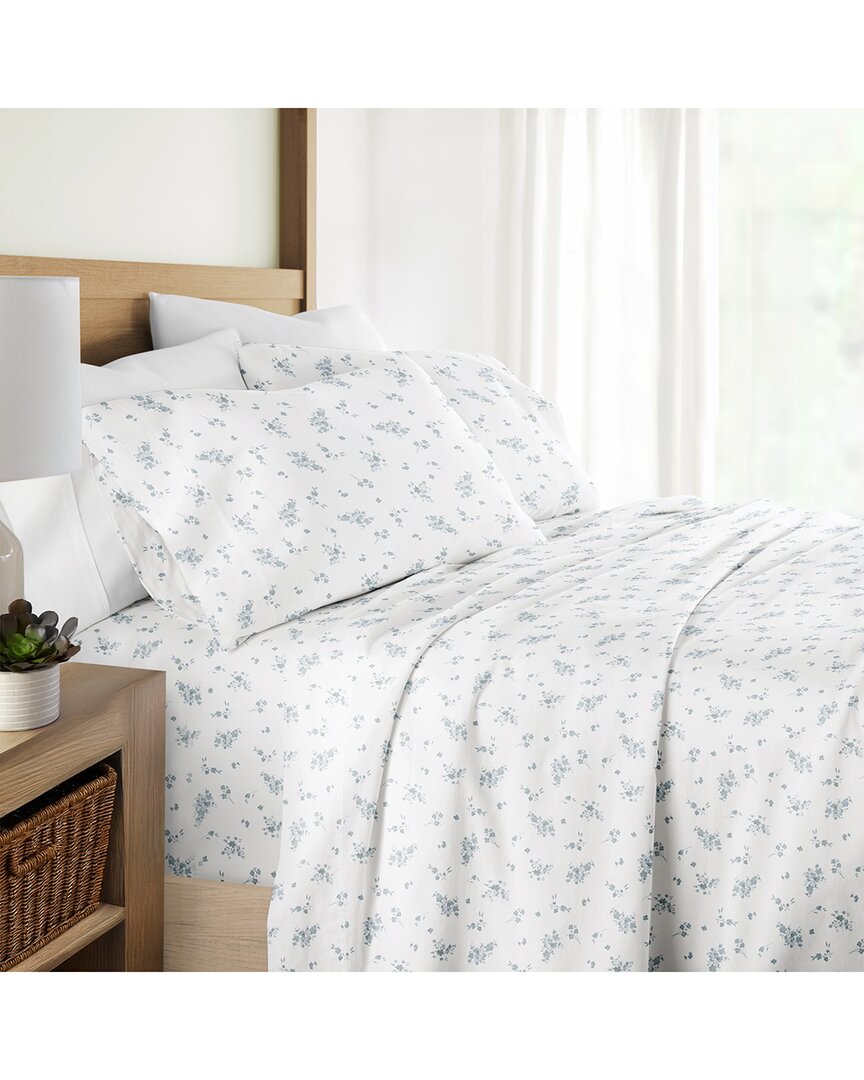 300 Thread Count 4Pc Cotton Pattern Sheet Set