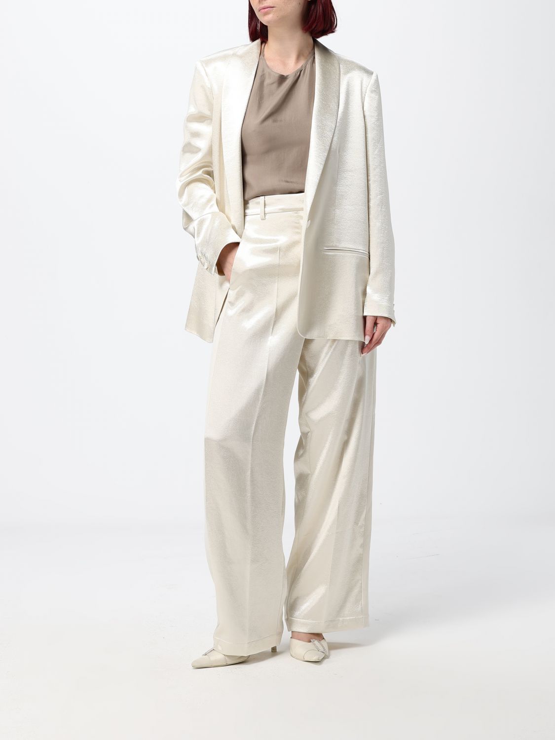 Pants Woman color White