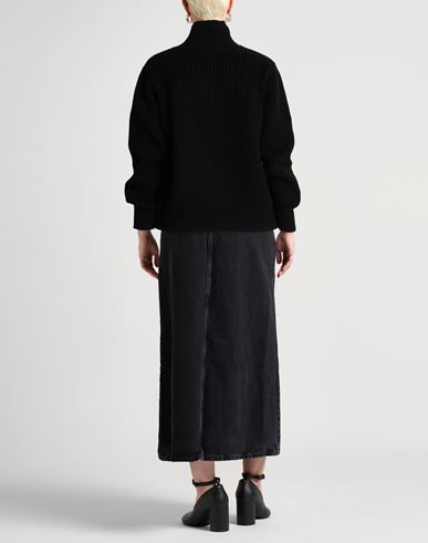Woman Turtleneck Black Size XL Virgin Wool