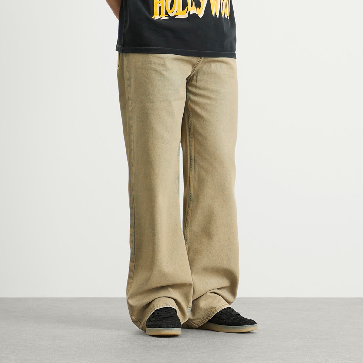 Men's Washed Baggy Jean Indigo Desert