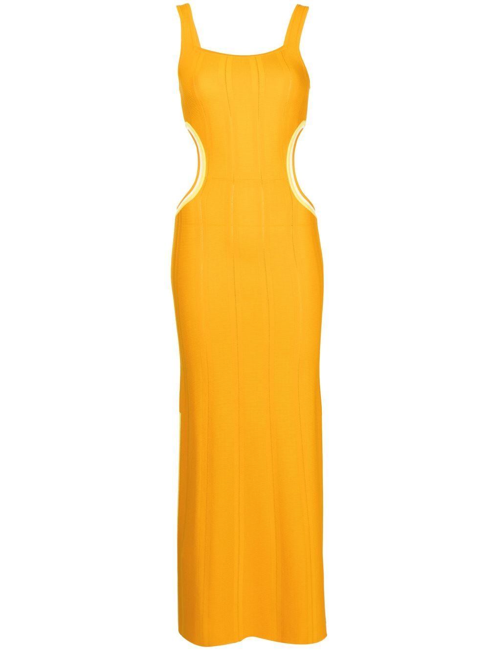 The Lola cut-out dress - Orange