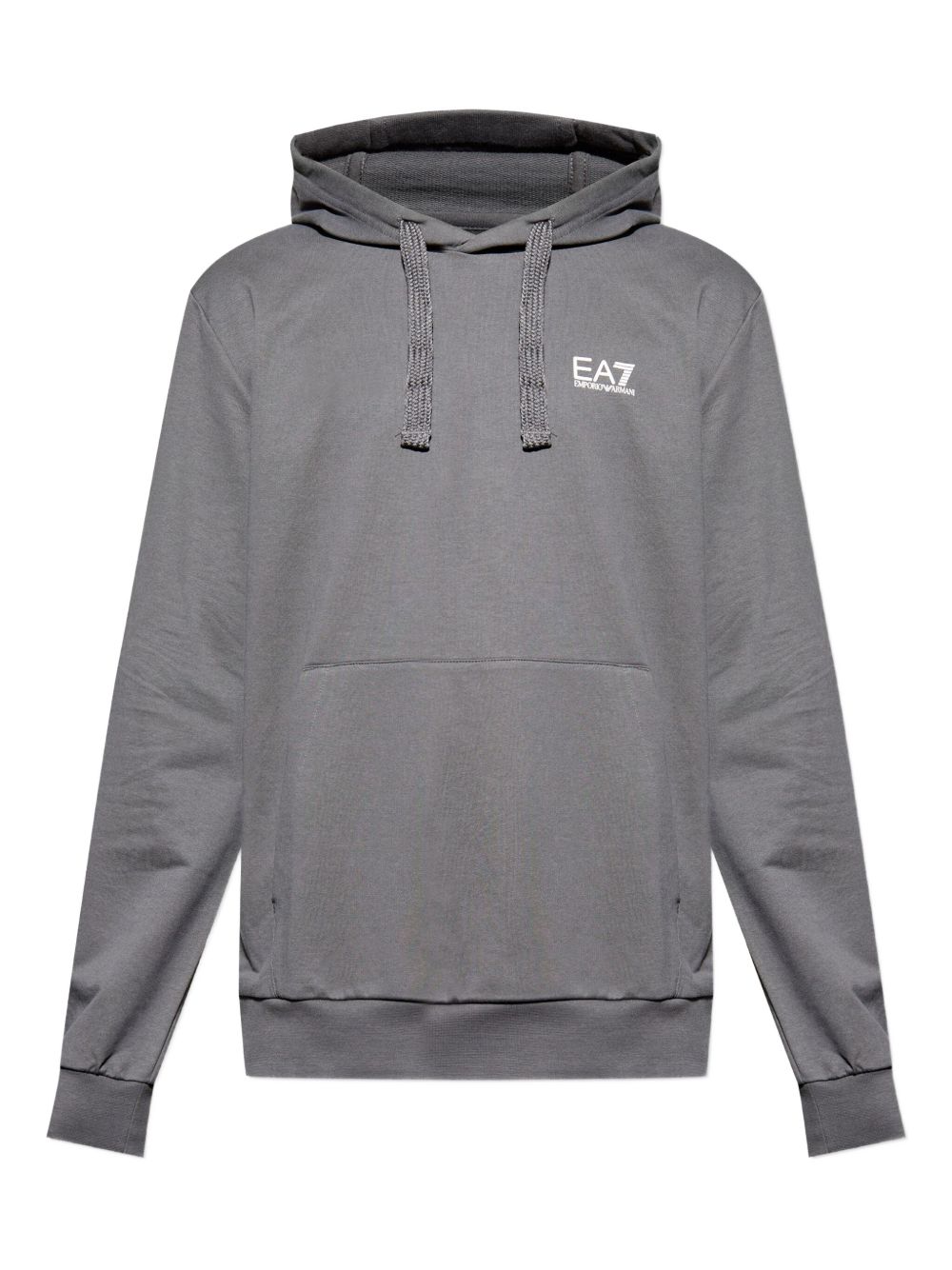 Logo-print hoodie - Grey