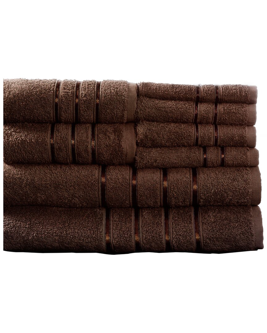 Plush 650 GSM 8Pc Bath Towel Set