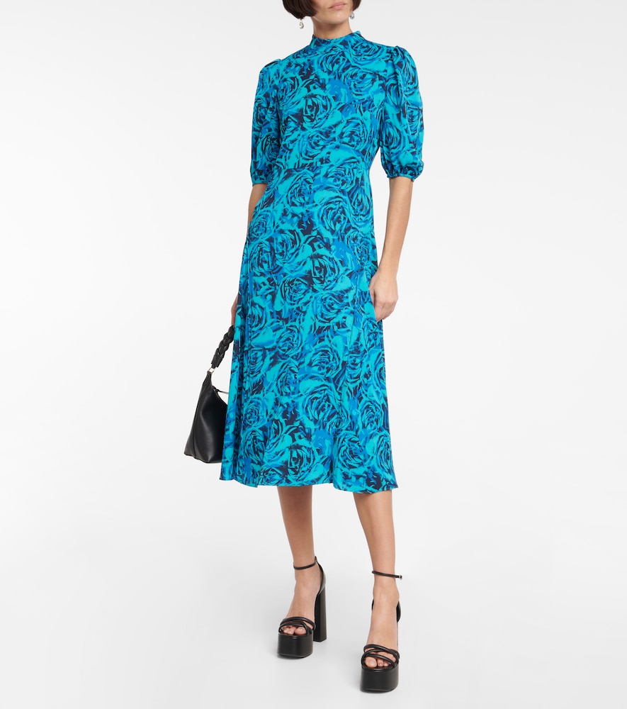 Diane von Furstenberg Nella crêpe midi dress