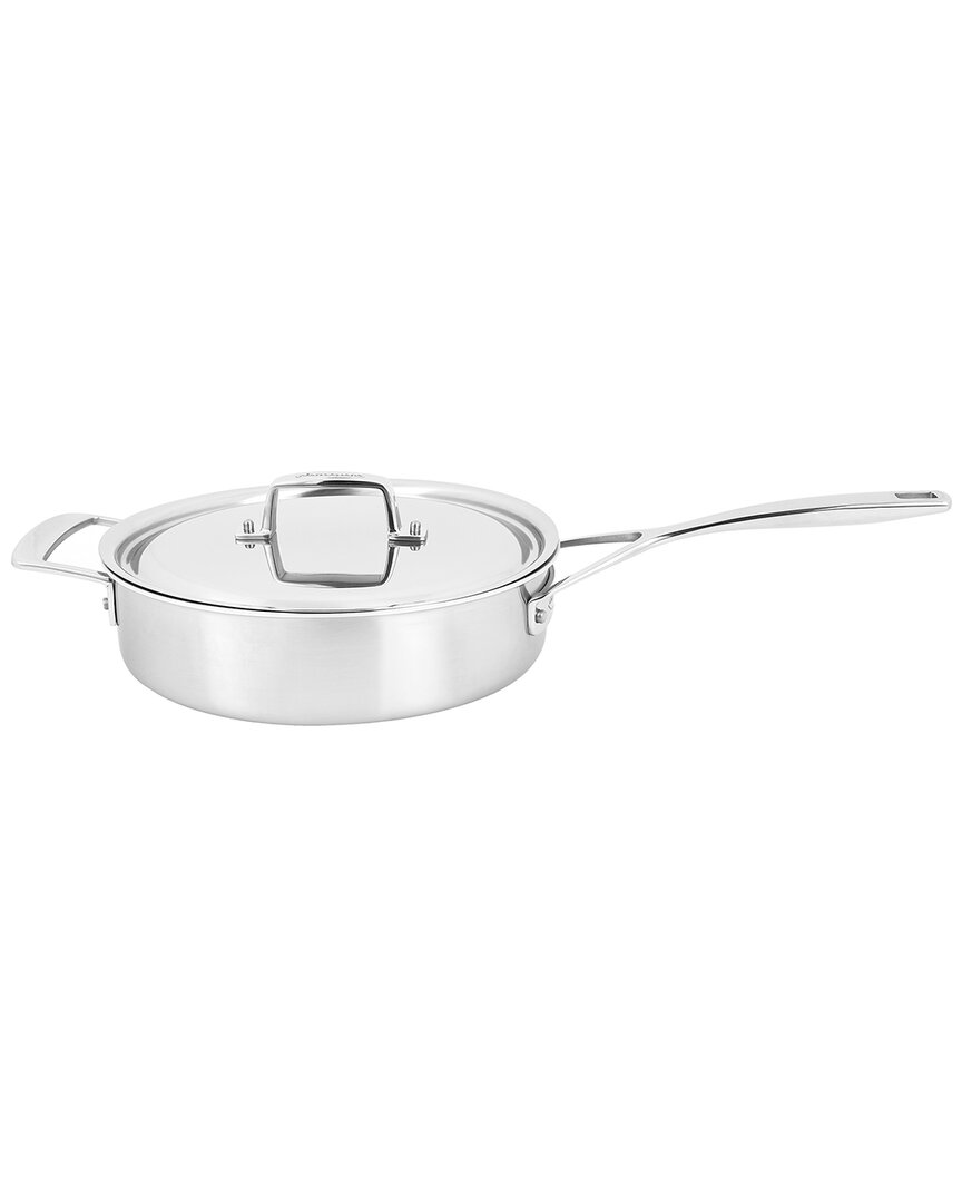 Essential 5-ply 3qt Stainless Steel SautŽ Pan with Lid