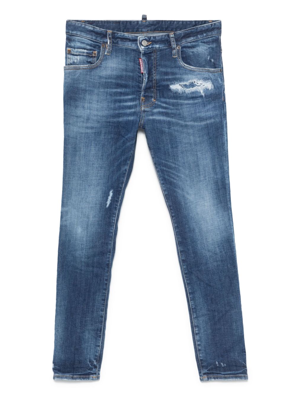 Stretch-cotton jeans - Blue