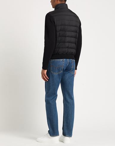 Man Puffer Black Size 38 Polyimide, Polyurethane