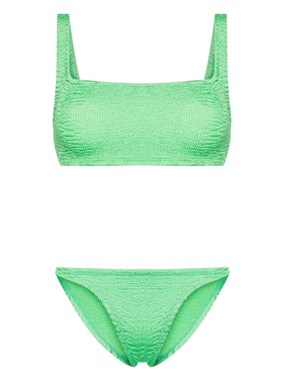 Emily crinkled bikini - Green