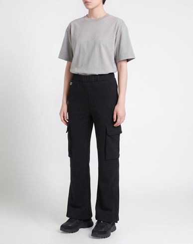 Woman Pants Black Size 8 Cotton, Polyester