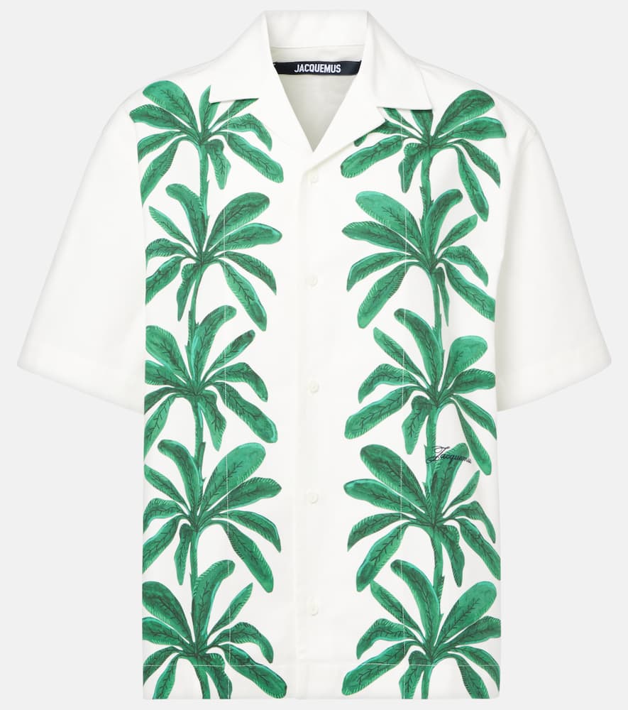 Jean printed cotton shirt