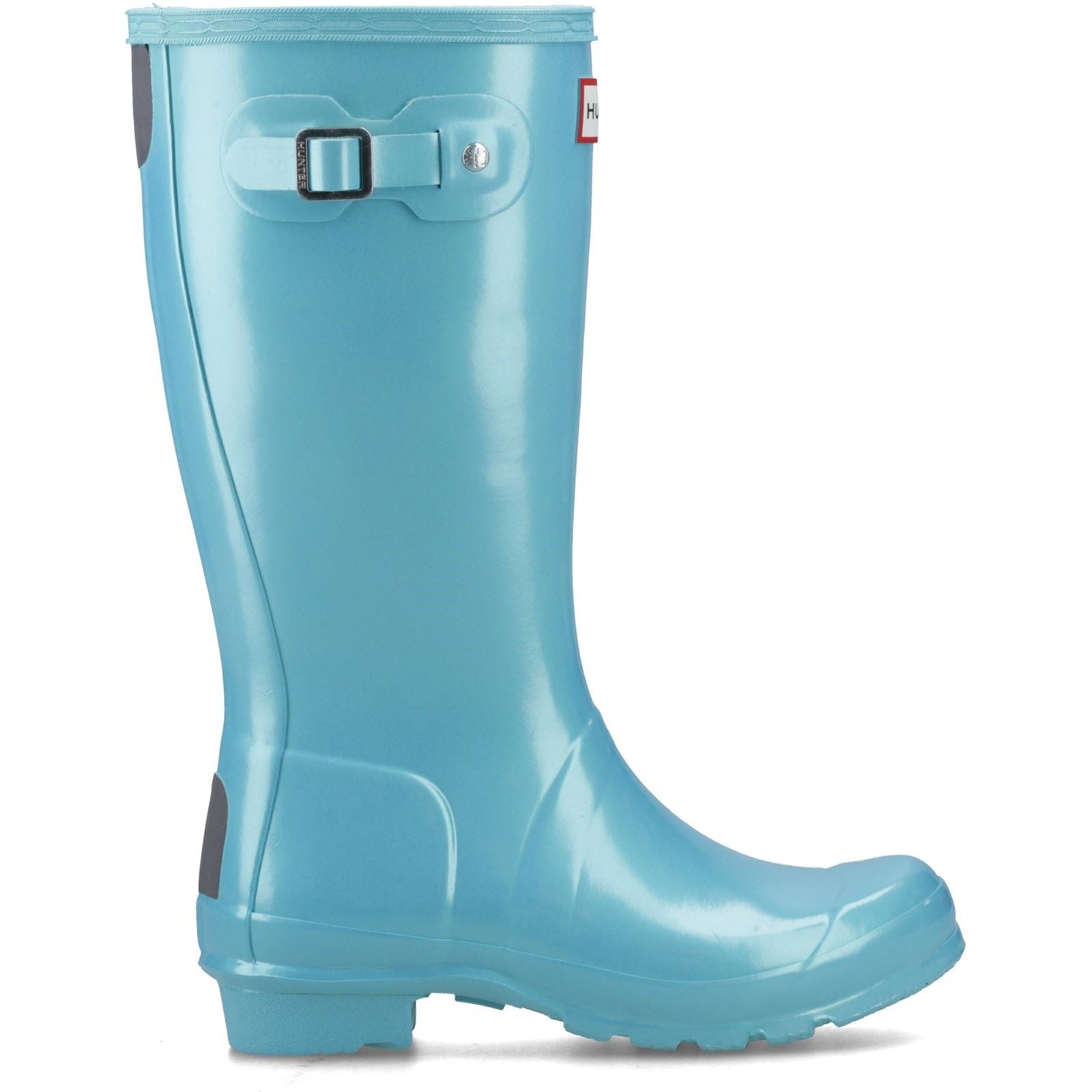 Hunter Original Nebula Rubber Pool Blue Wellington Boot