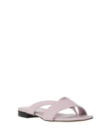 Woman Thong sandal Lilac Size 10 Leather