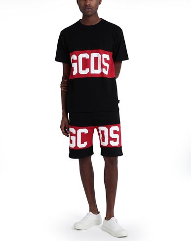 Man Shorts & Bermuda Shorts Black