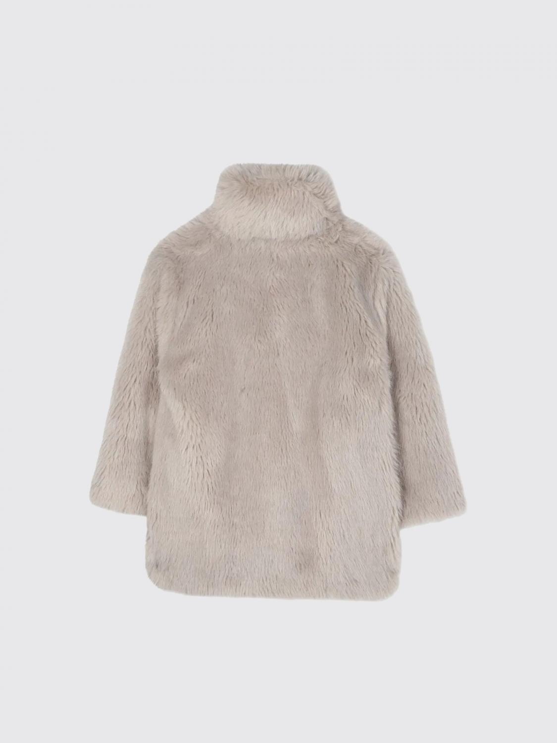 Coat CHLOÉ Kids color Grey