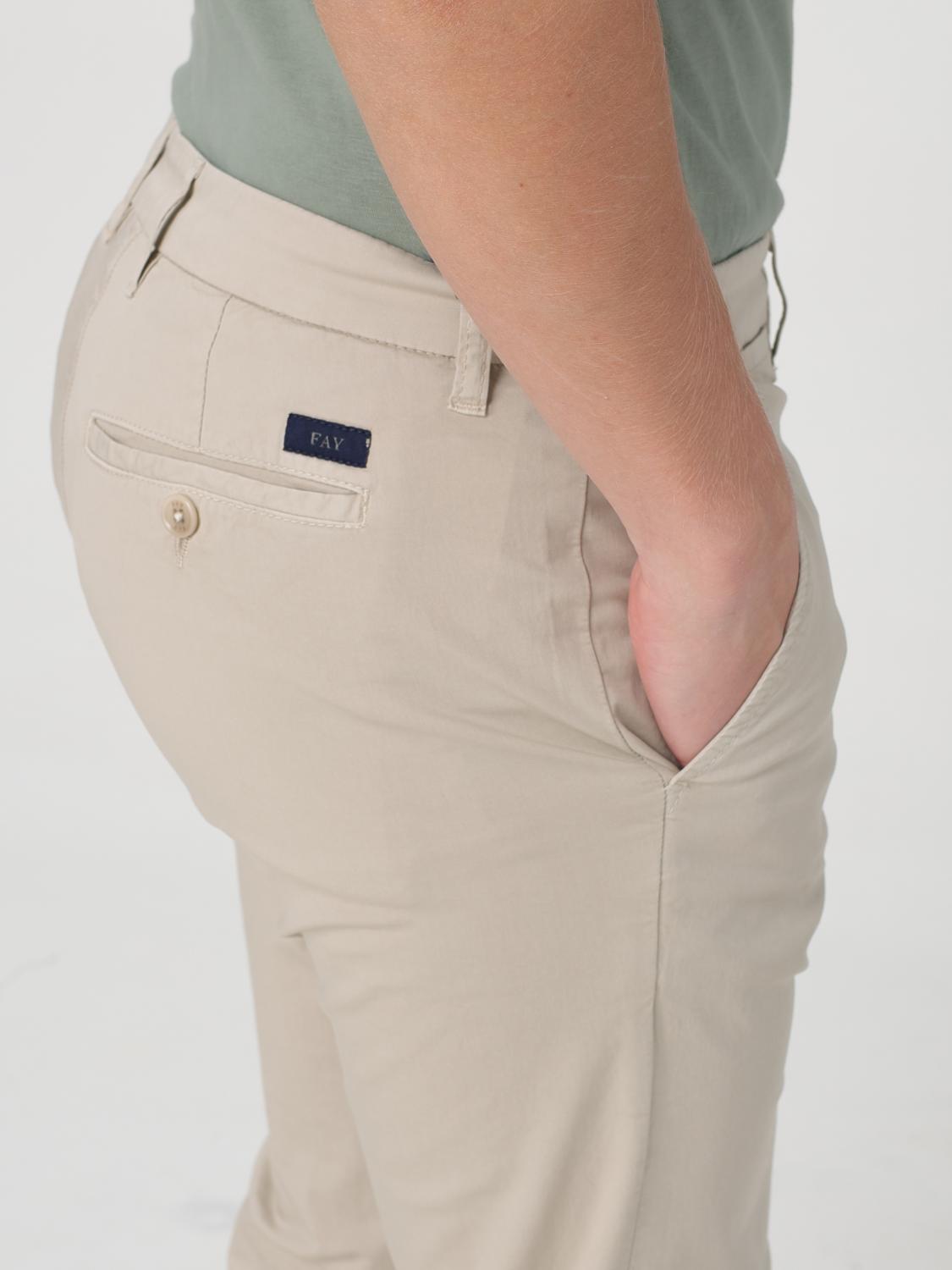 Pants Men color Beige