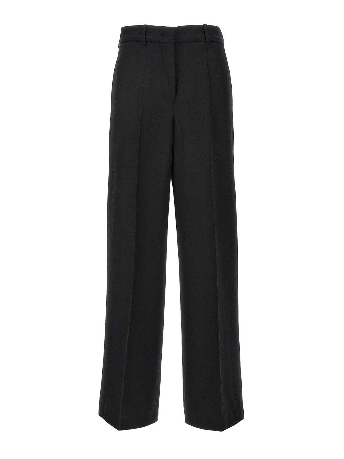 Black pleated pants