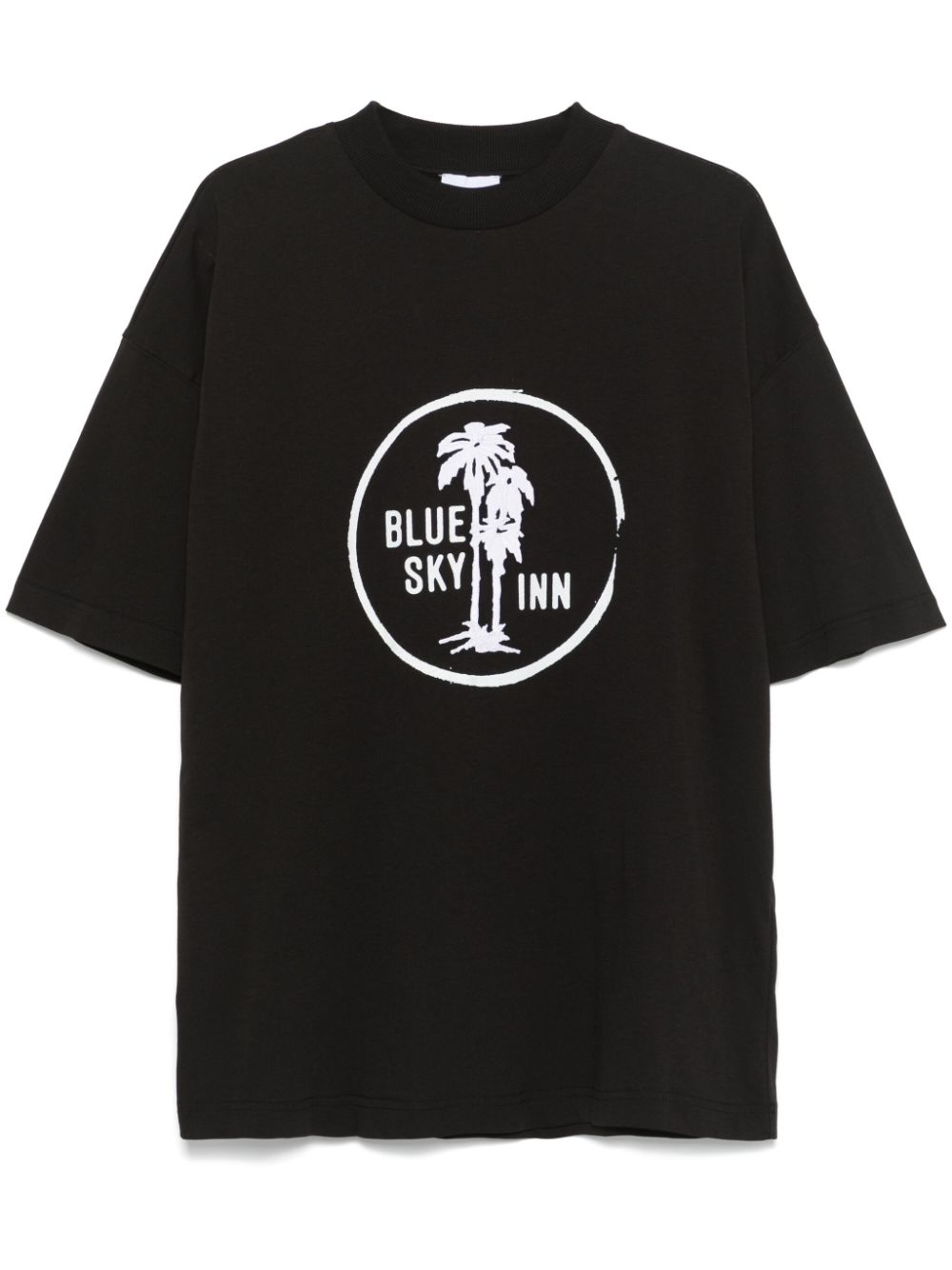 Logo-print T-shirt - Black