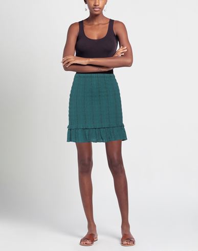 Woman Mini skirt Deep jade