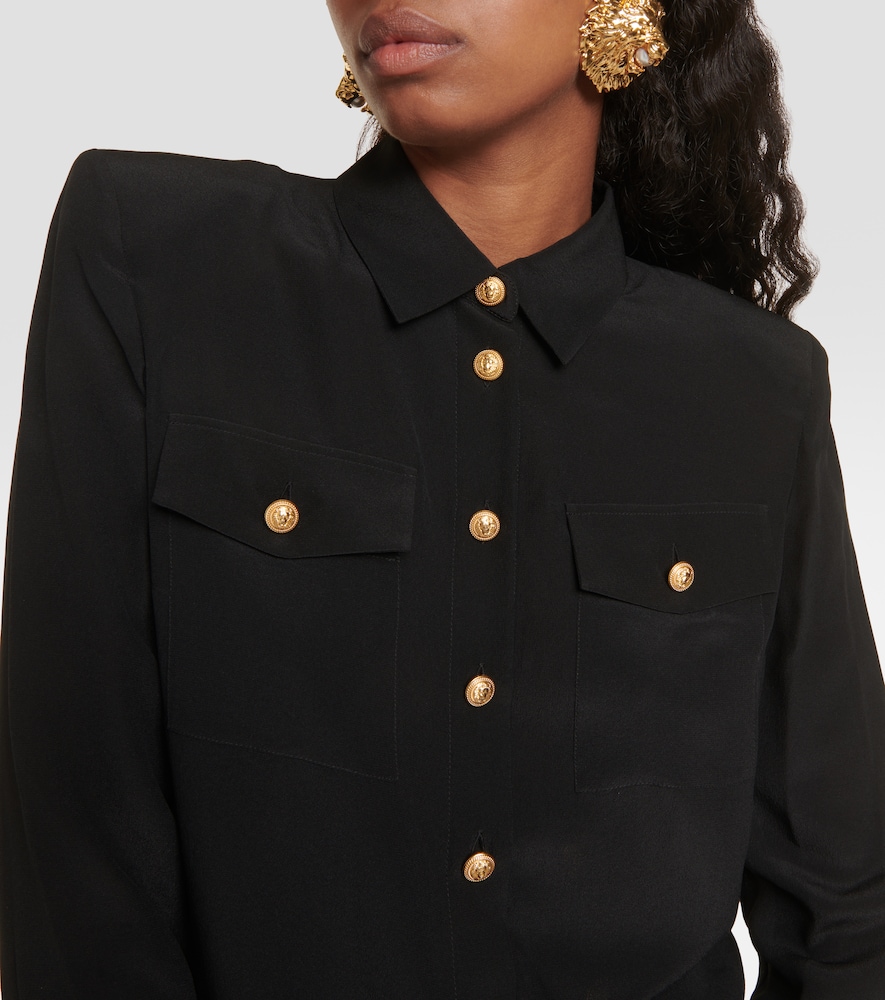 Crêpe de chine shirt
